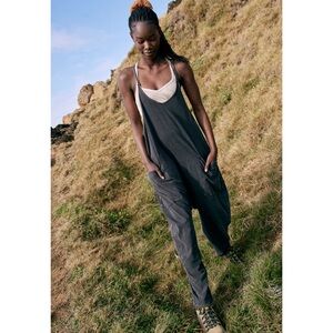Free People Hotshot Onesie | washed black | size small